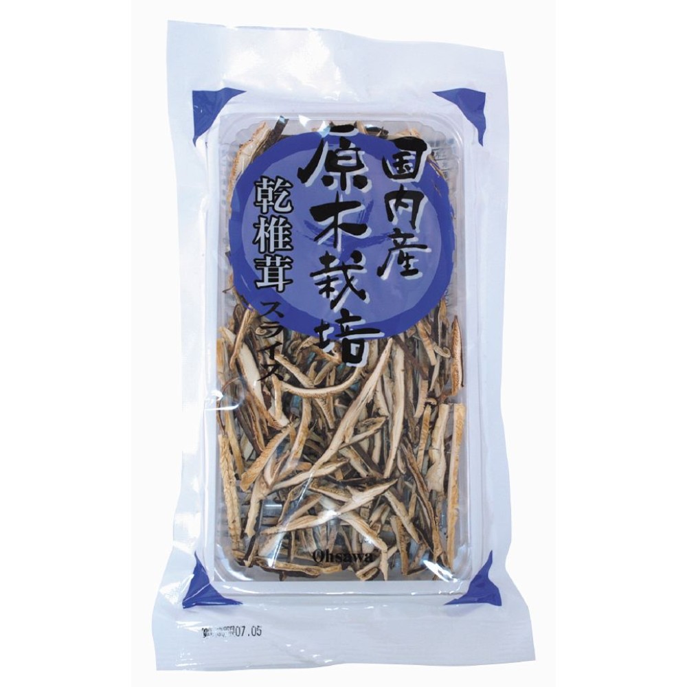 40g　オーサワジャパン　国内産原木乾燥椎茸（スライス）　自然食品の通販サンショップ
